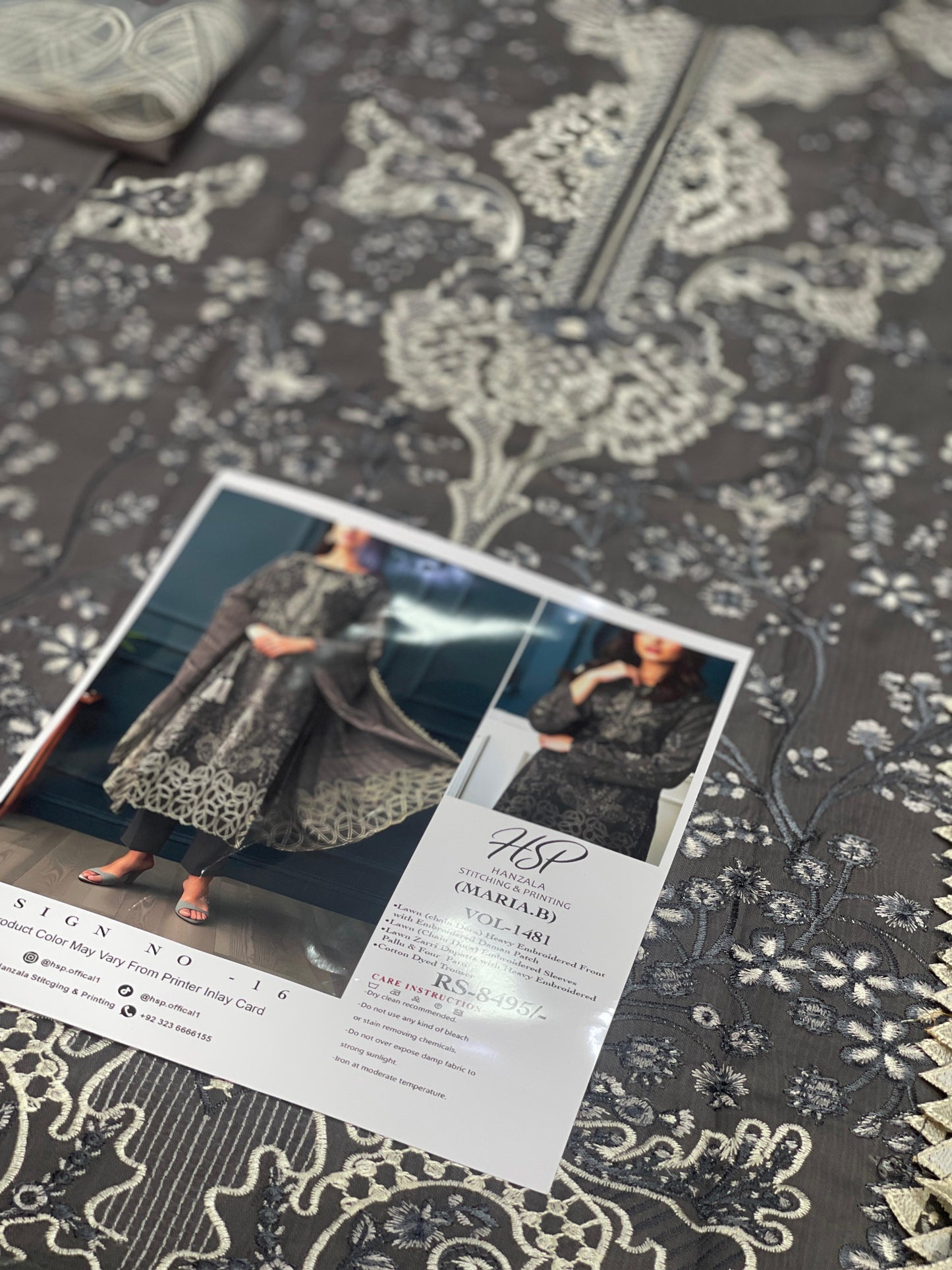 Maria B Luxury Cotail Lawn