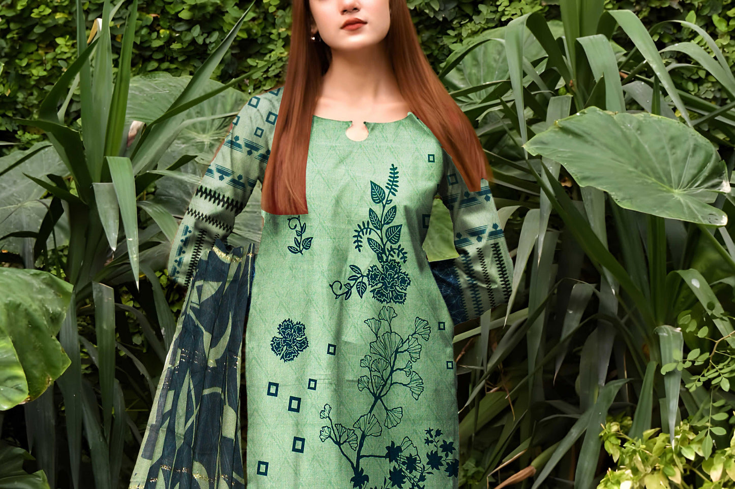 MAHAM 3-Piece Premium Lawn Collection