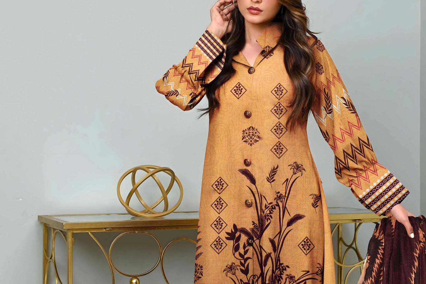MAHAM 3-Piece Premium Lawn Collection