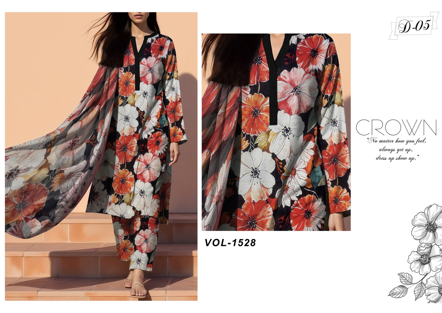 BAROQUE – Summer Lawn Collection