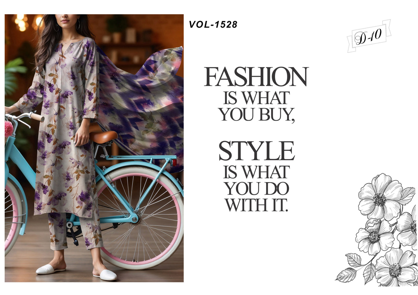 BAROQUE – Summer Lawn Collection