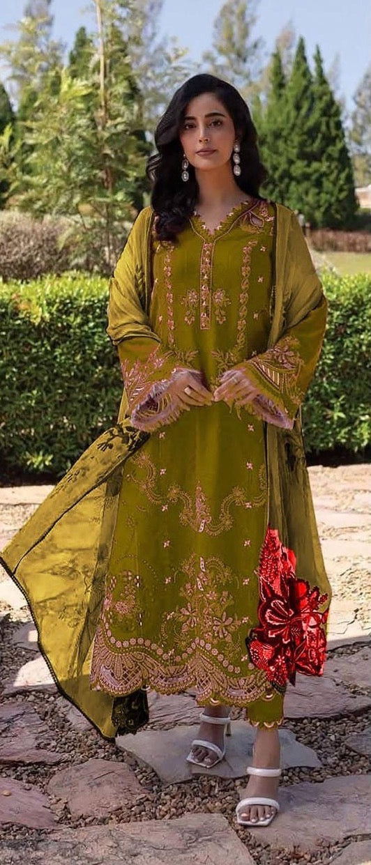 Qalamkar Oline Summer Collection'25 SOHA V-1504
