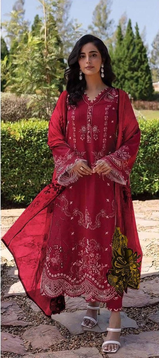 Qalamkar Oline Summer Collection'25 SOHA V-1504