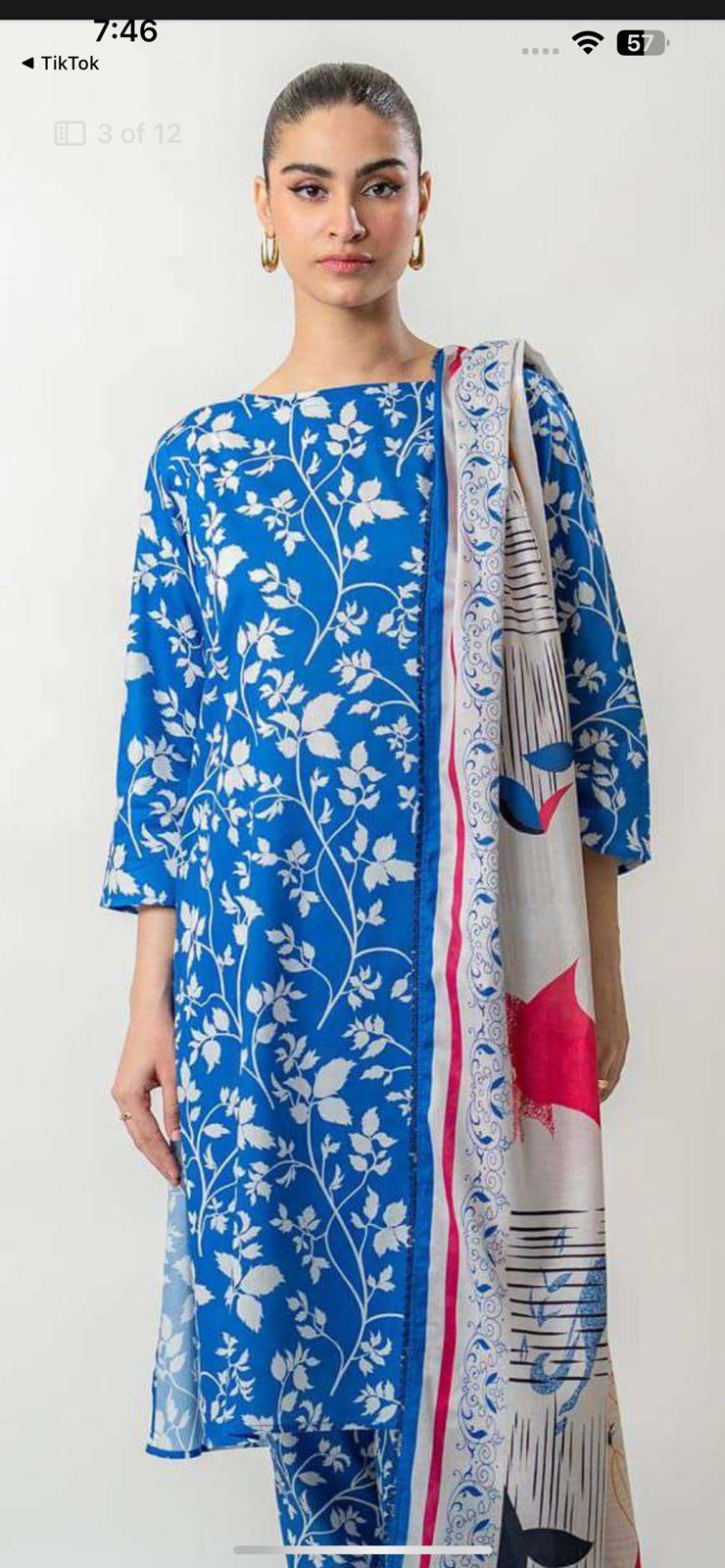 BAROQUE – Linen 3 Piece Digital Print Collection (With Brand Stamp)