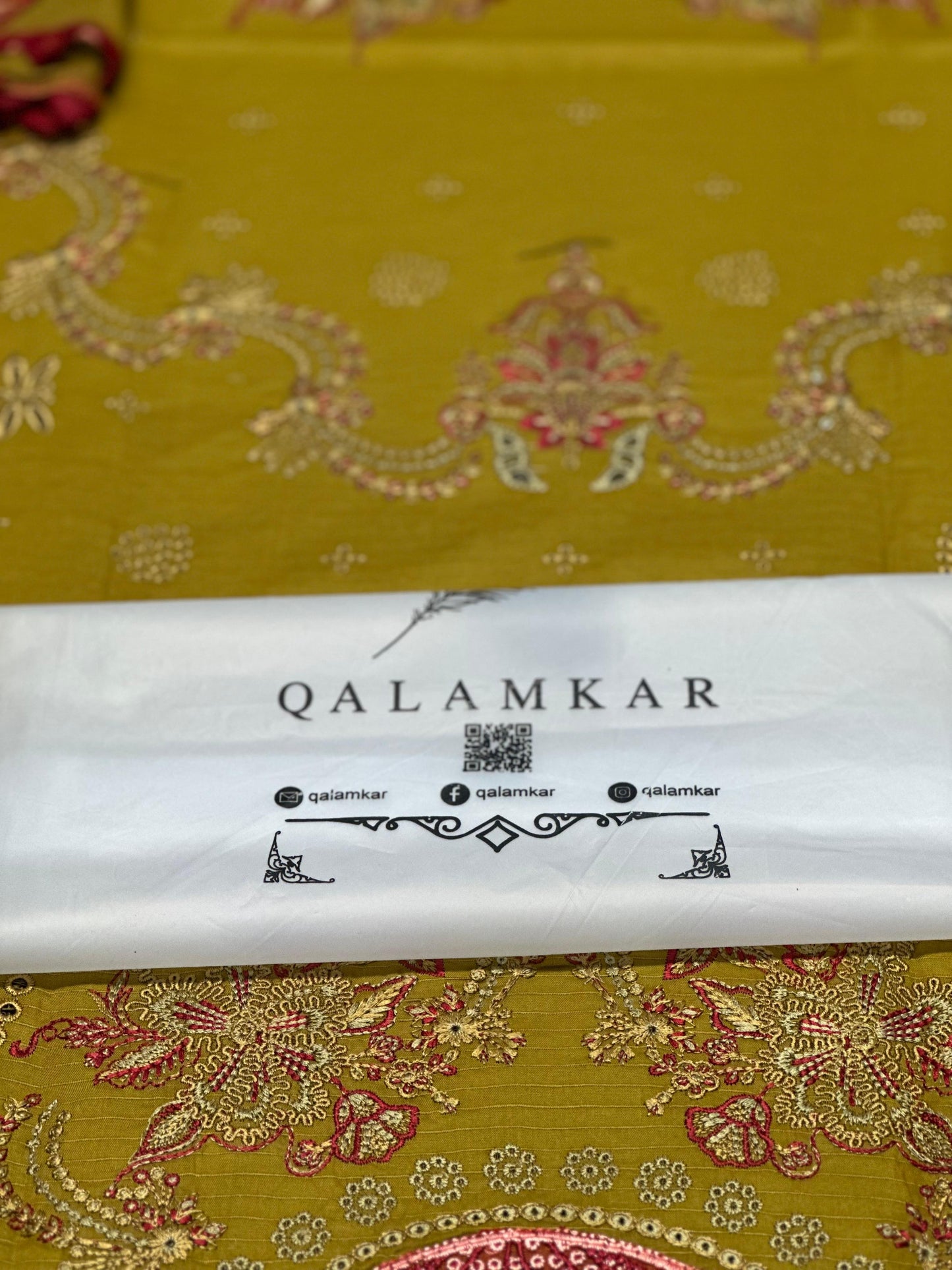Qalamkar Oline Summer Collection'25 SOHA V-1504