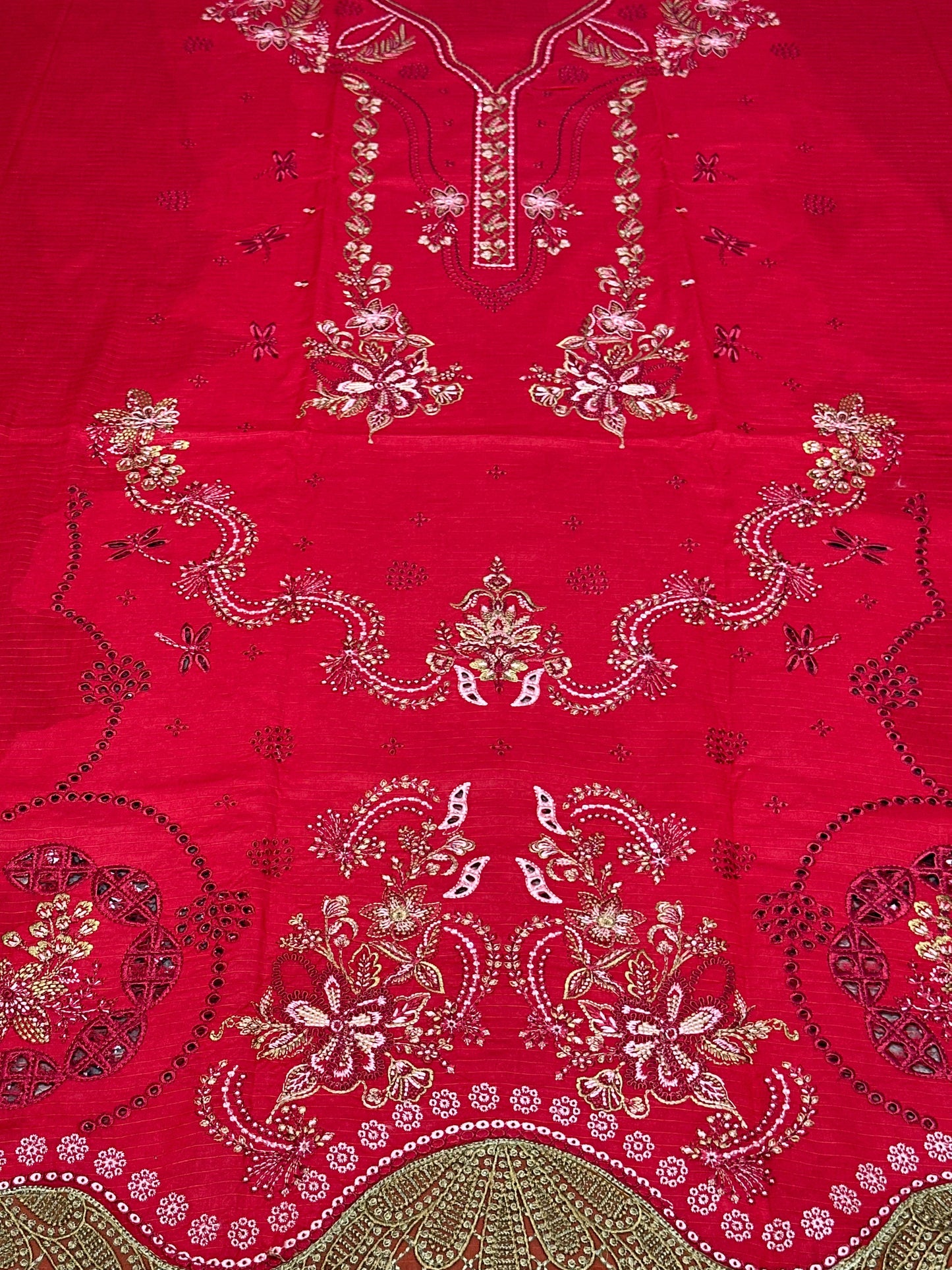 Qalamkar Oline Summer Collection'25 SOHA V-1504