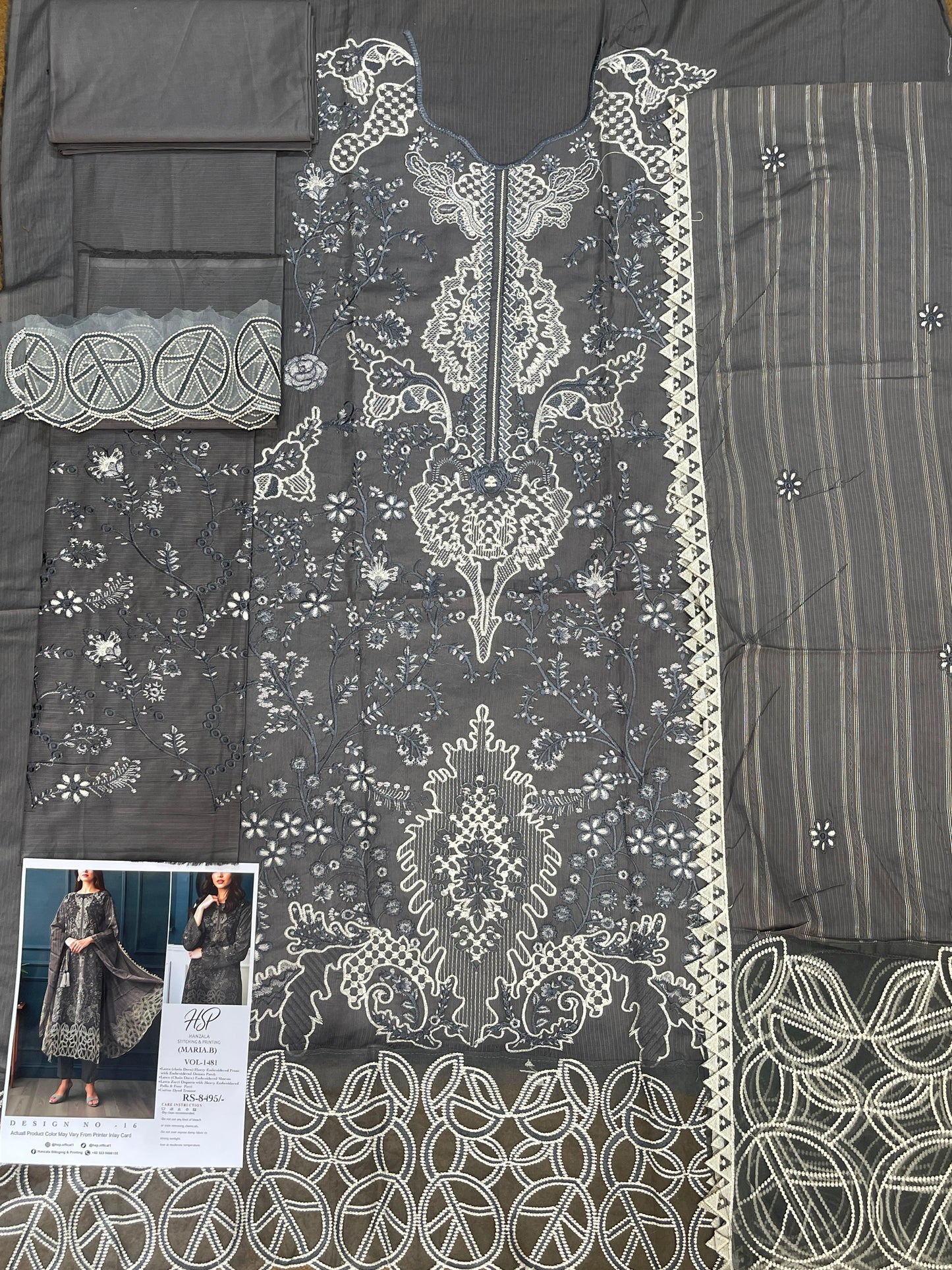 Maria B Luxury Cotail Lawn