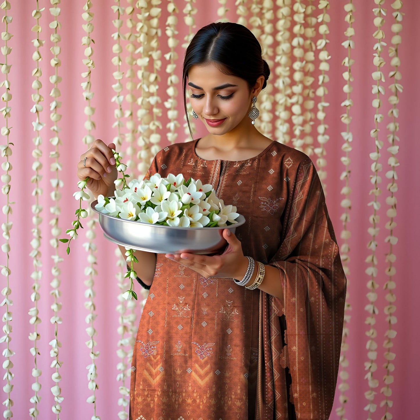 MAHAM – Linen 3 Piece Premium Winter Collection
