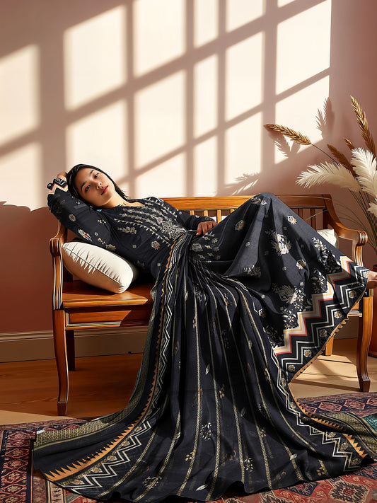 MAHAM – Linen 3 Piece Premium Winter Collection
