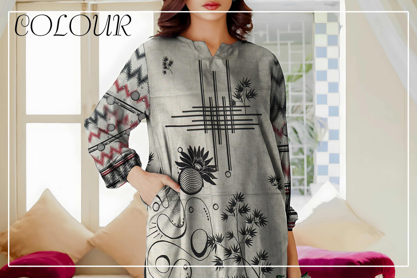 MAHAM 3-Piece Premium Lawn Collection