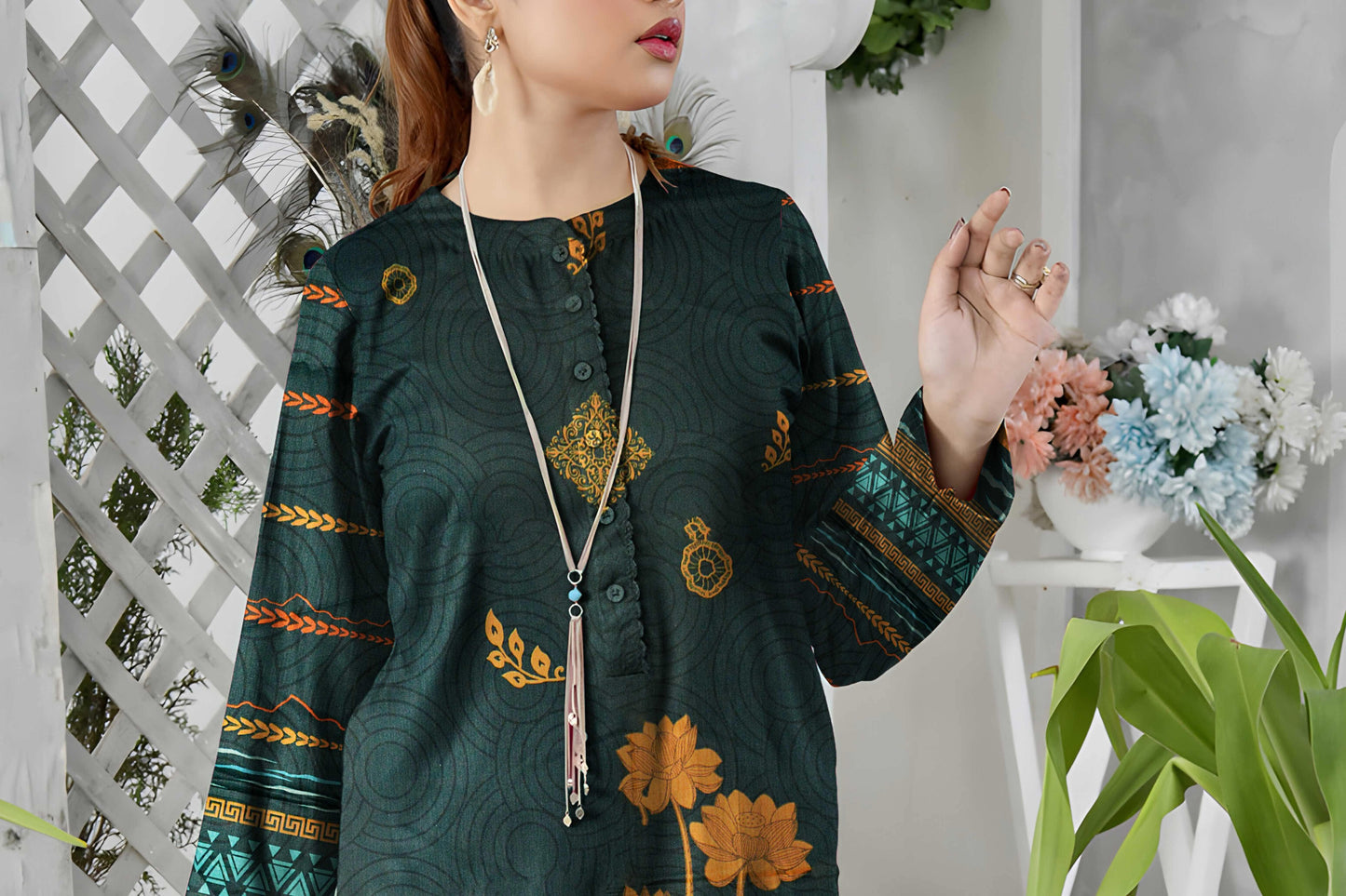 MAHAM 3-Piece Premium Lawn Collection