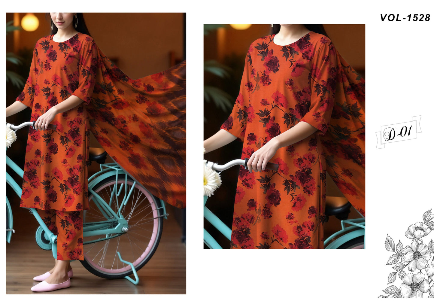 BAROQUE – Summer Lawn Collection