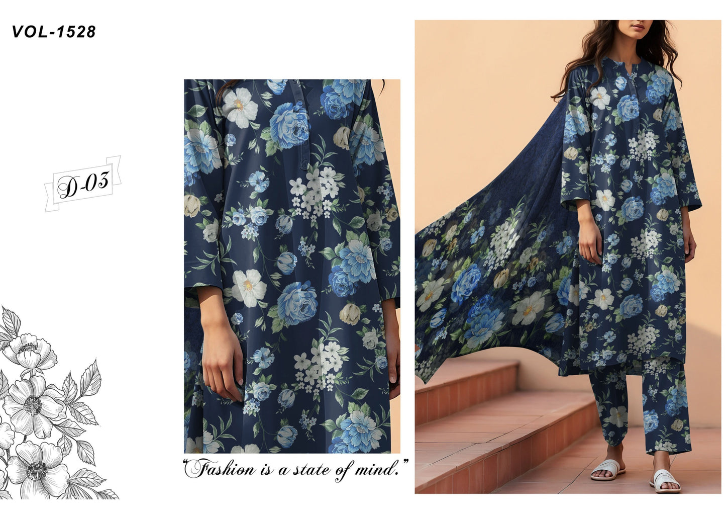 BAROQUE – Summer Lawn Collection