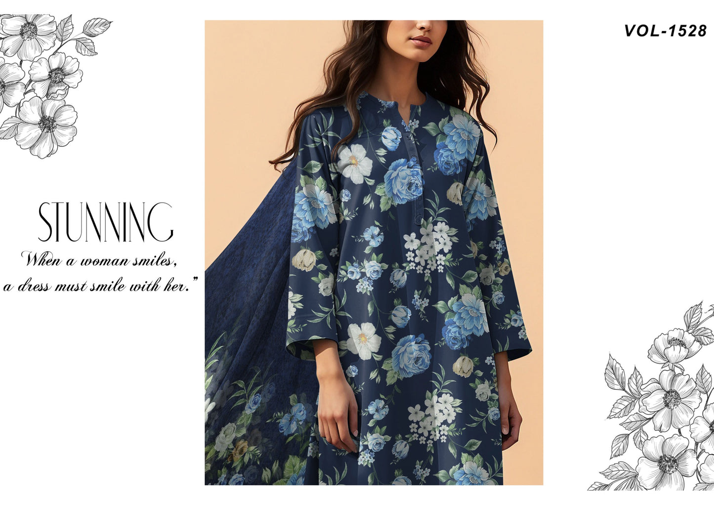 BAROQUE – Summer Lawn Collection