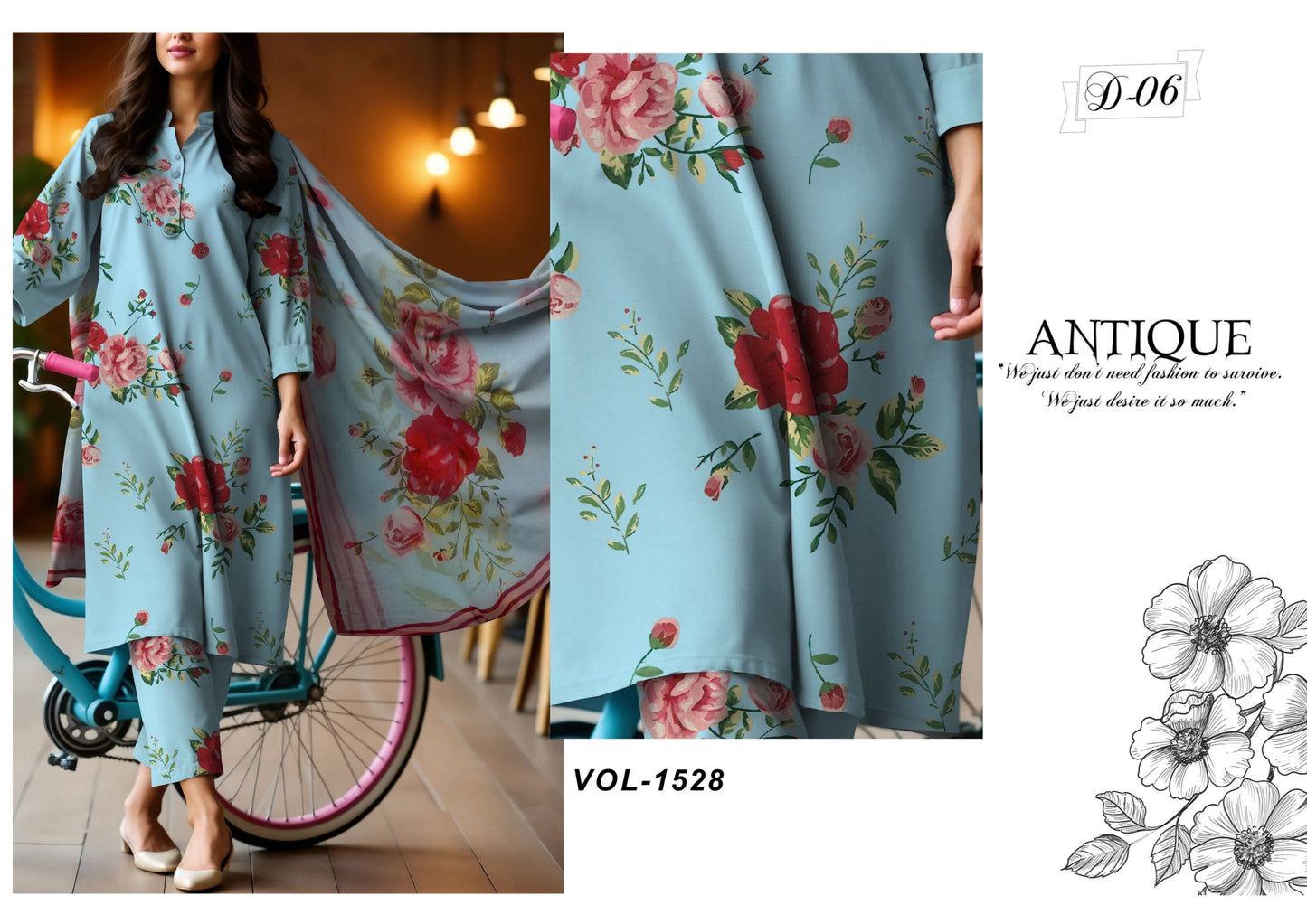 BAROQUE – Summer Lawn Collection