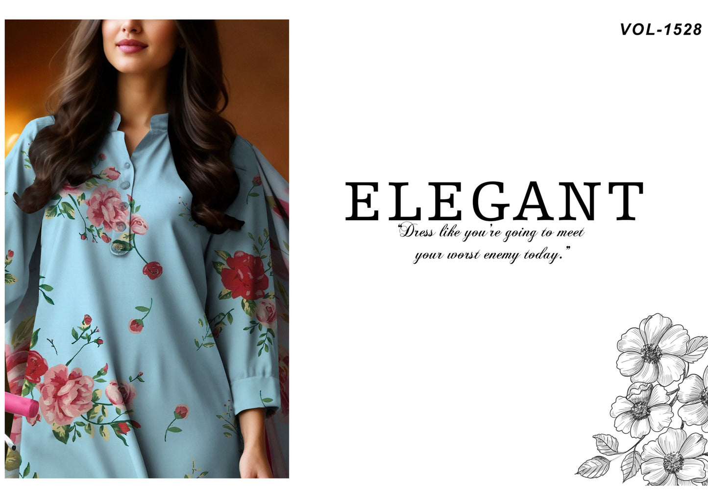 BAROQUE – Summer Lawn Collection