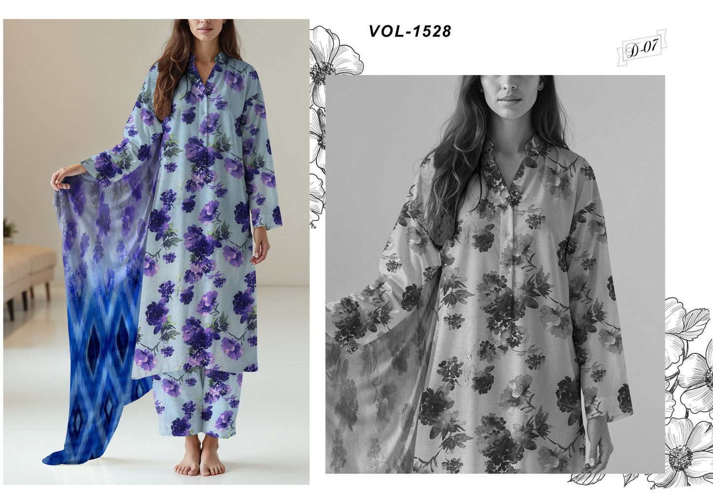 BAROQUE – Summer Lawn Collection