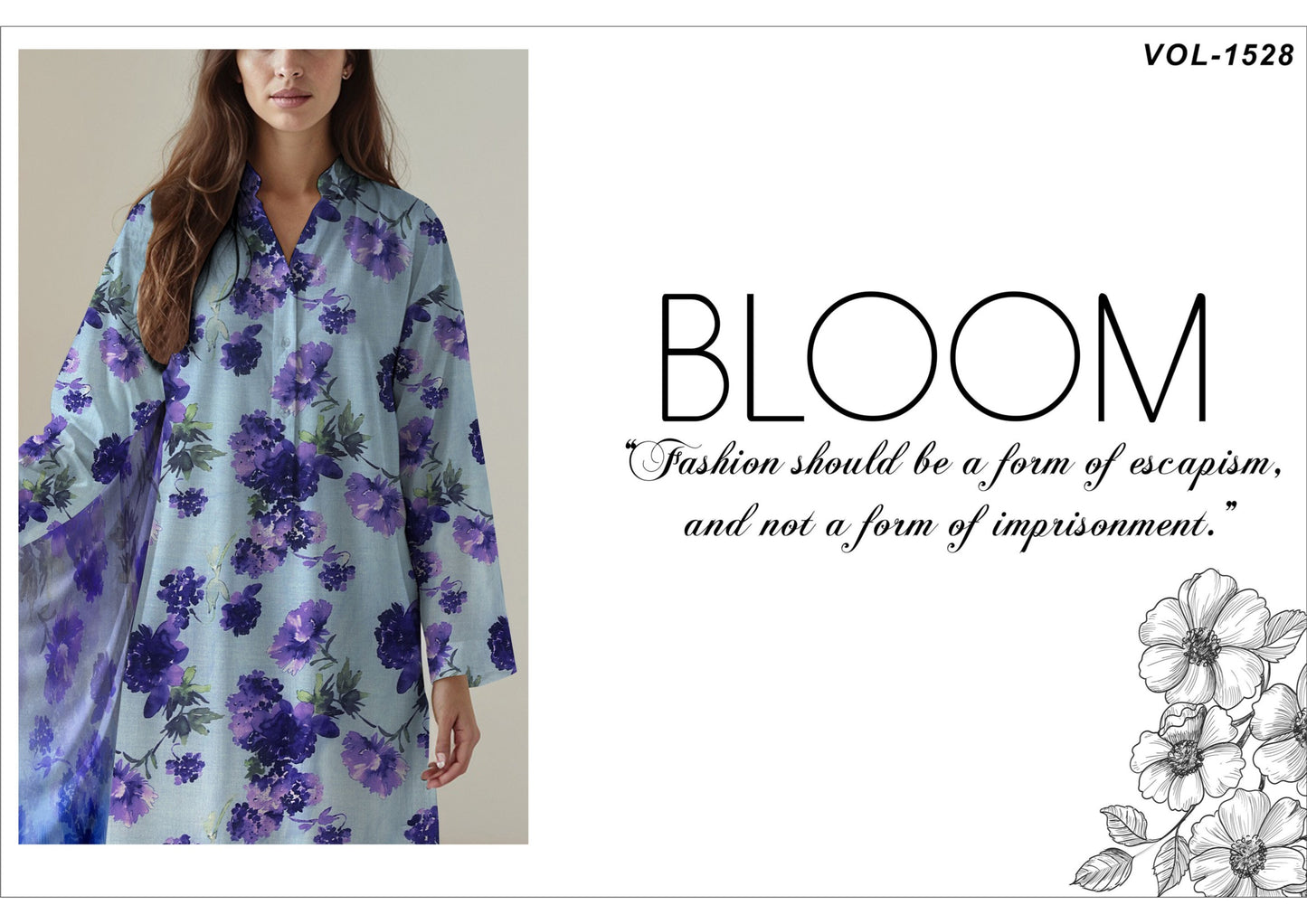 BAROQUE – Summer Lawn Collection