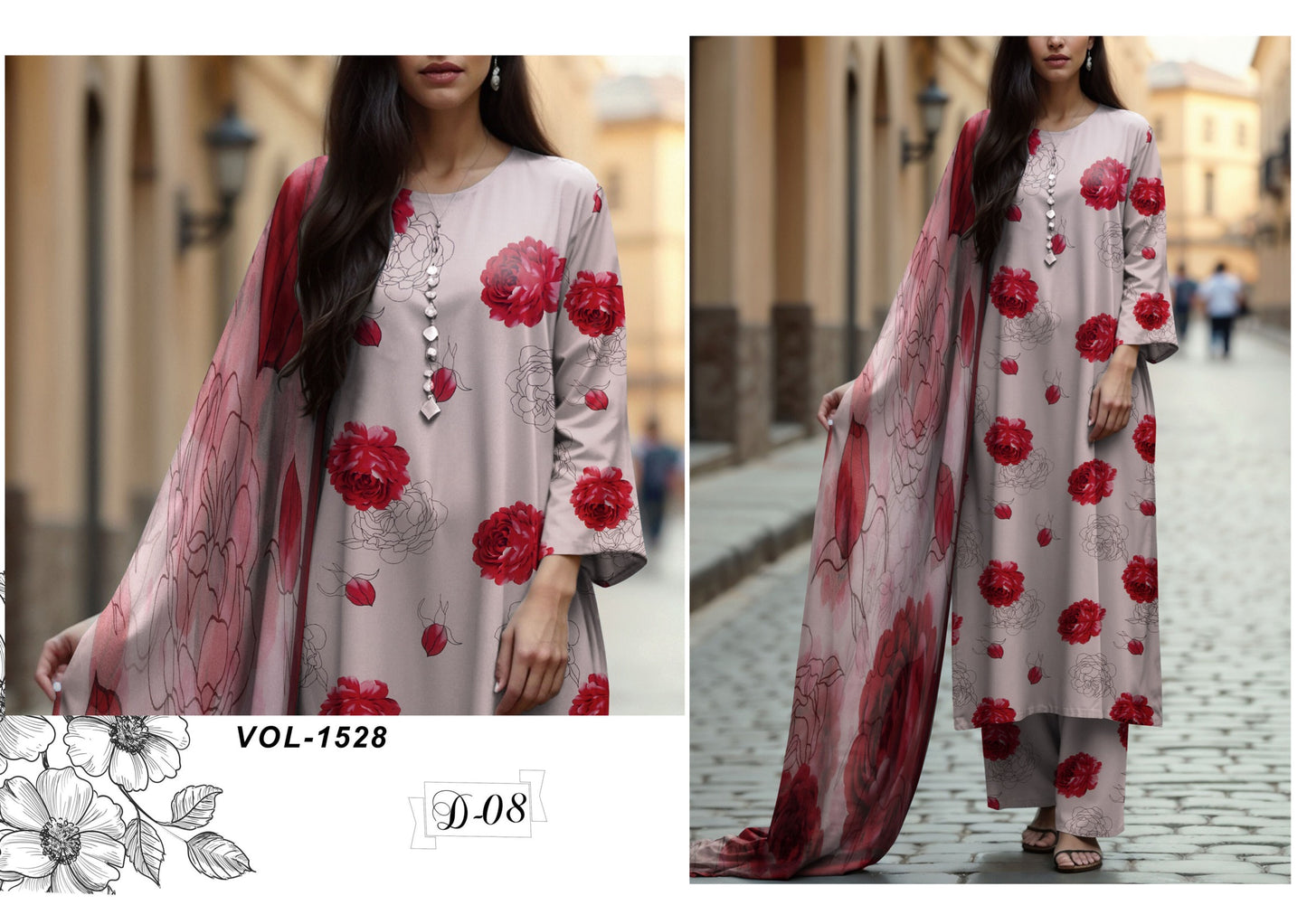 BAROQUE – Summer Lawn Collection