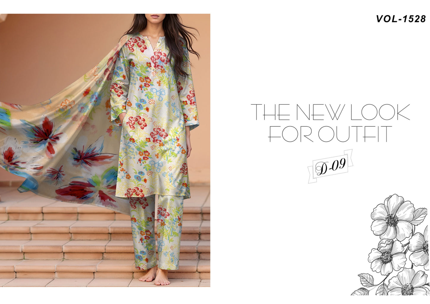 BAROQUE – Summer Lawn Collection