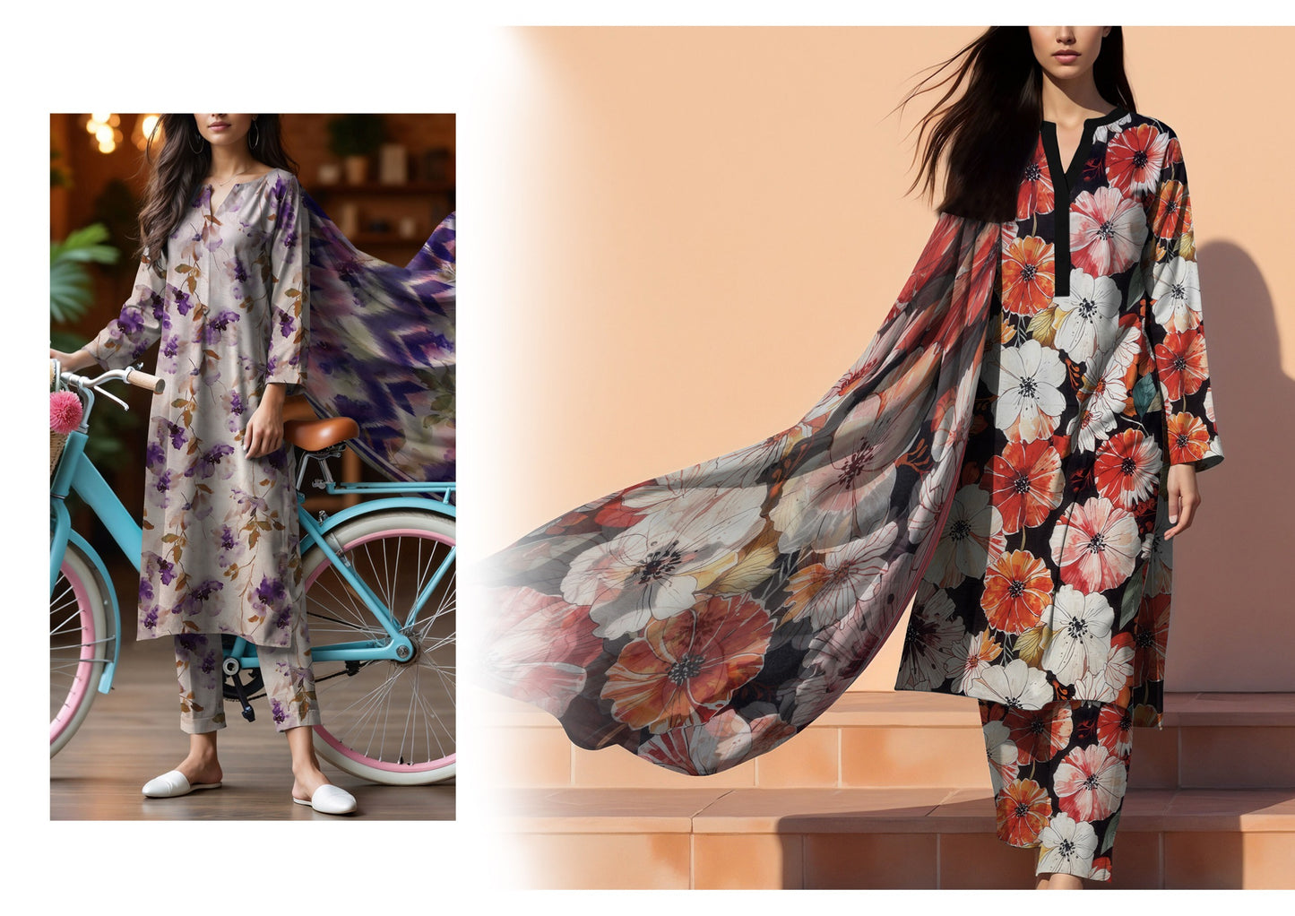 BAROQUE – Summer Lawn Collection