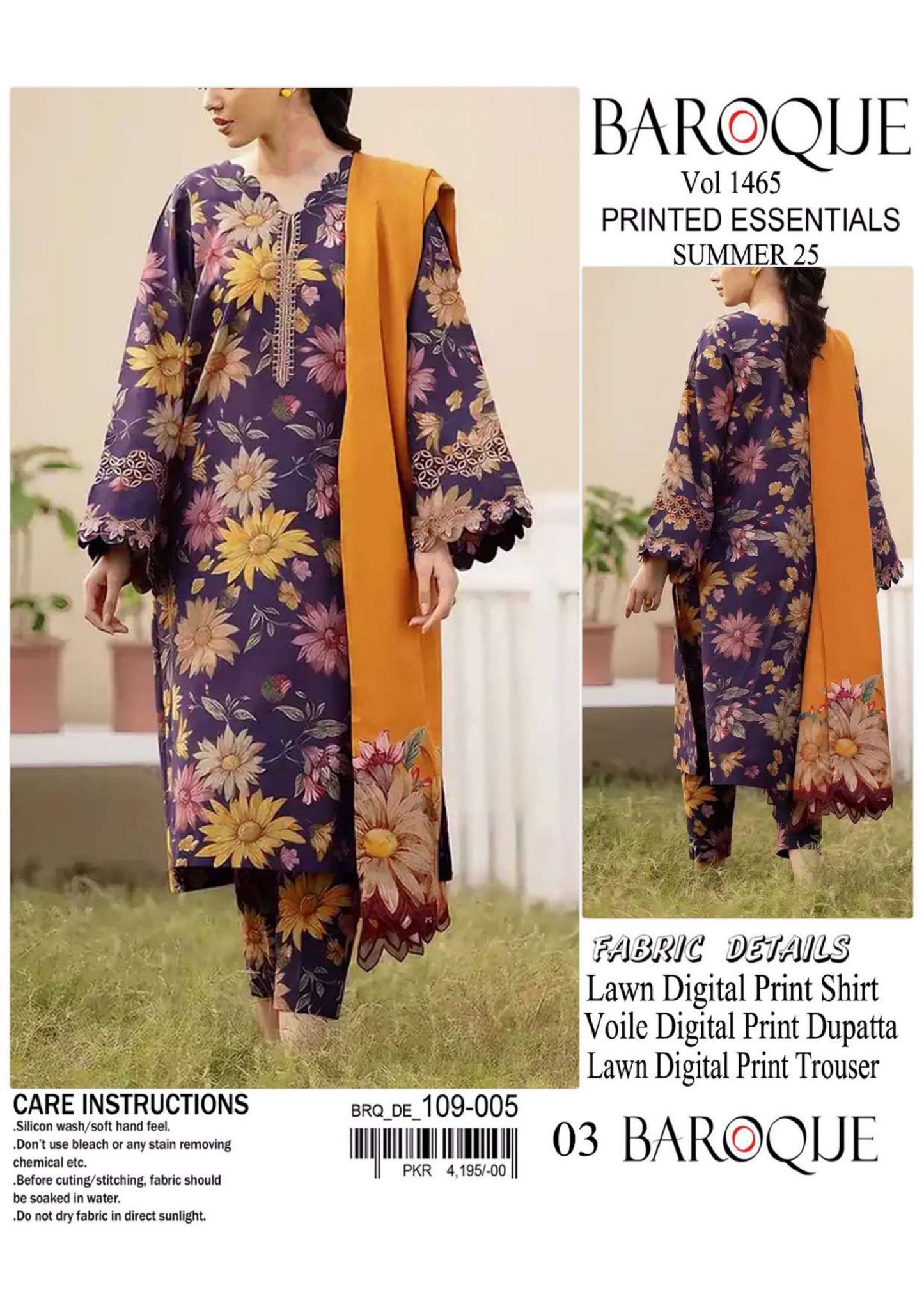 BAROQUE – 3 Piece Collection